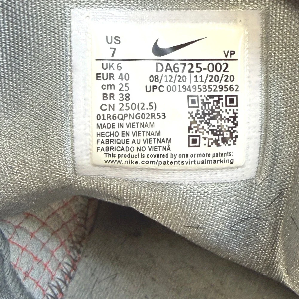Nike Cosmic Unity Grey Orange Basketball Shoes DA6725-001 Mens Sneaker